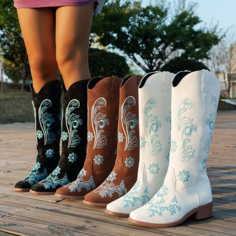 Women'S Fashion Rain Boots - Retro Women Boot Fashion Women Knight