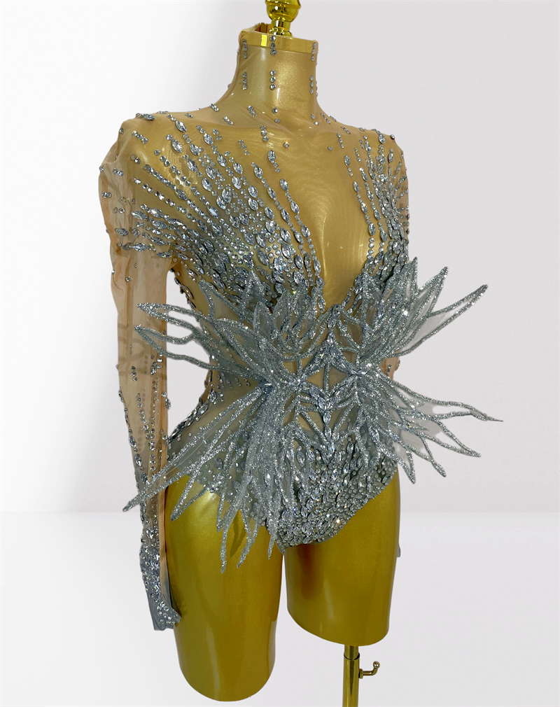 Women Fashion Designer Dresses Photos - Design Style See Through Petals Sparkling