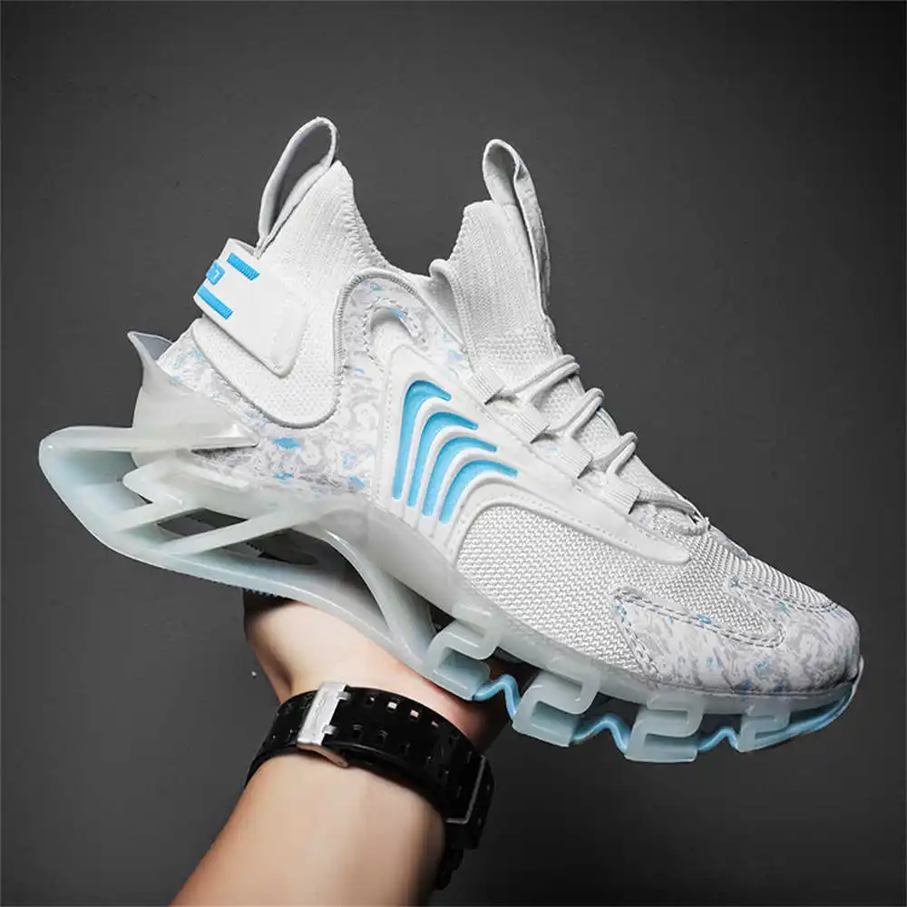 Women'S Fashion Tennis Shoes - Blue Slipon Long Pink Boots Light