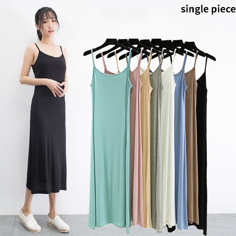 Women Fashion Vest - Modal Camisole Vest Dress for Women