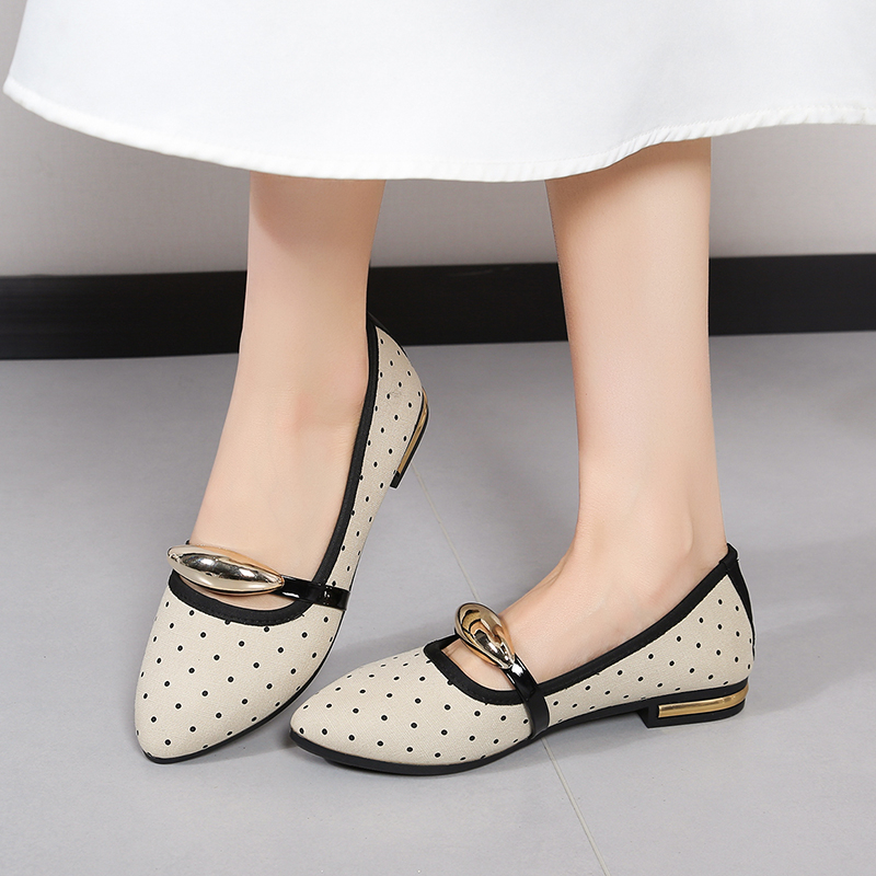 Women'S Fashion Walking Shoes - Spring and Autumn Elegant Pointed Sexy