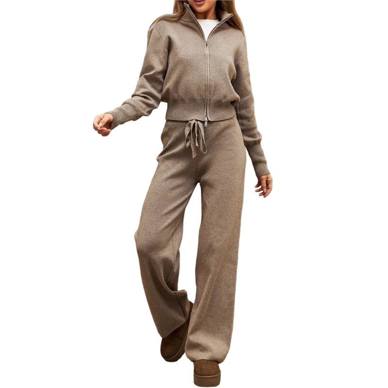 Women'S Fashion Quarter Zip - Women Lapel Collar Quarter Zip Casual