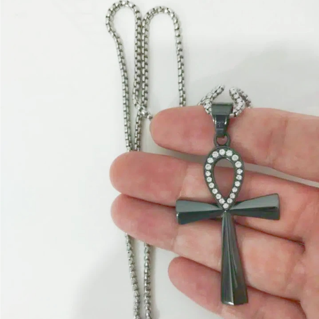 Women Fashion Egypt - AAA CZ Fashion Big Cross Egyptian