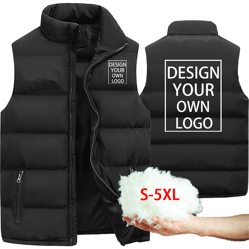 Women Fashion Vest - customized New Fashion Men's and Women's