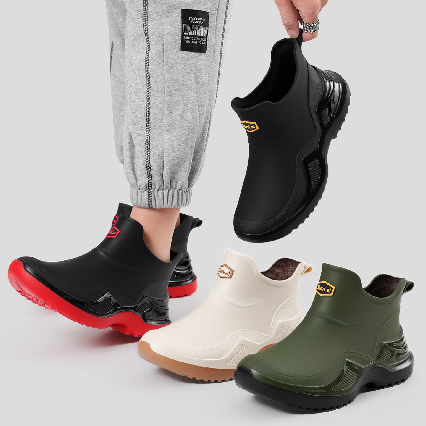 Fashionable short rain boots f - đánh giá và giá Women'S Fashion Rain Boots