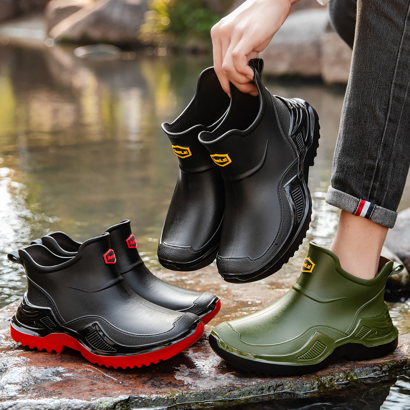 Fashionable short rain boots f - đánh giá và giá Women'S Fashion Rain Boots
