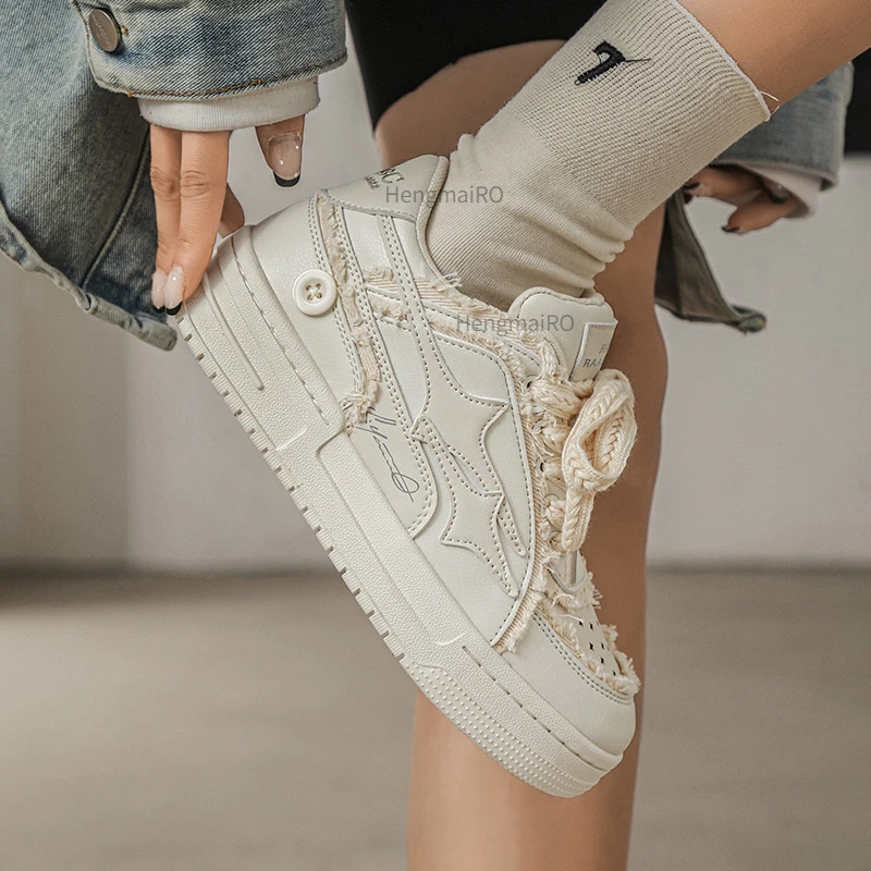 Women Sneakers Man Retro Star  - đánh giá và giá Women'S Fashion Tennis Shoes