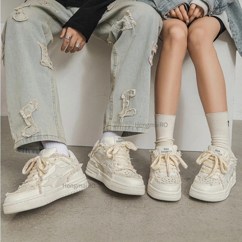 Women Sneakers Man Retro Star  - đánh giá và giá Women'S Fashion Tennis Shoes