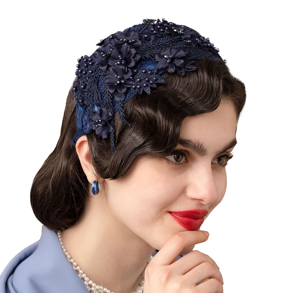 New Lace Fascinators Headband  - đánh giá và giá Women'S Fashion Of The 50S