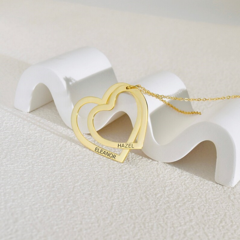 Custom Engraved Heart Name Nec - đánh giá và giá Xl Women'S Fashion