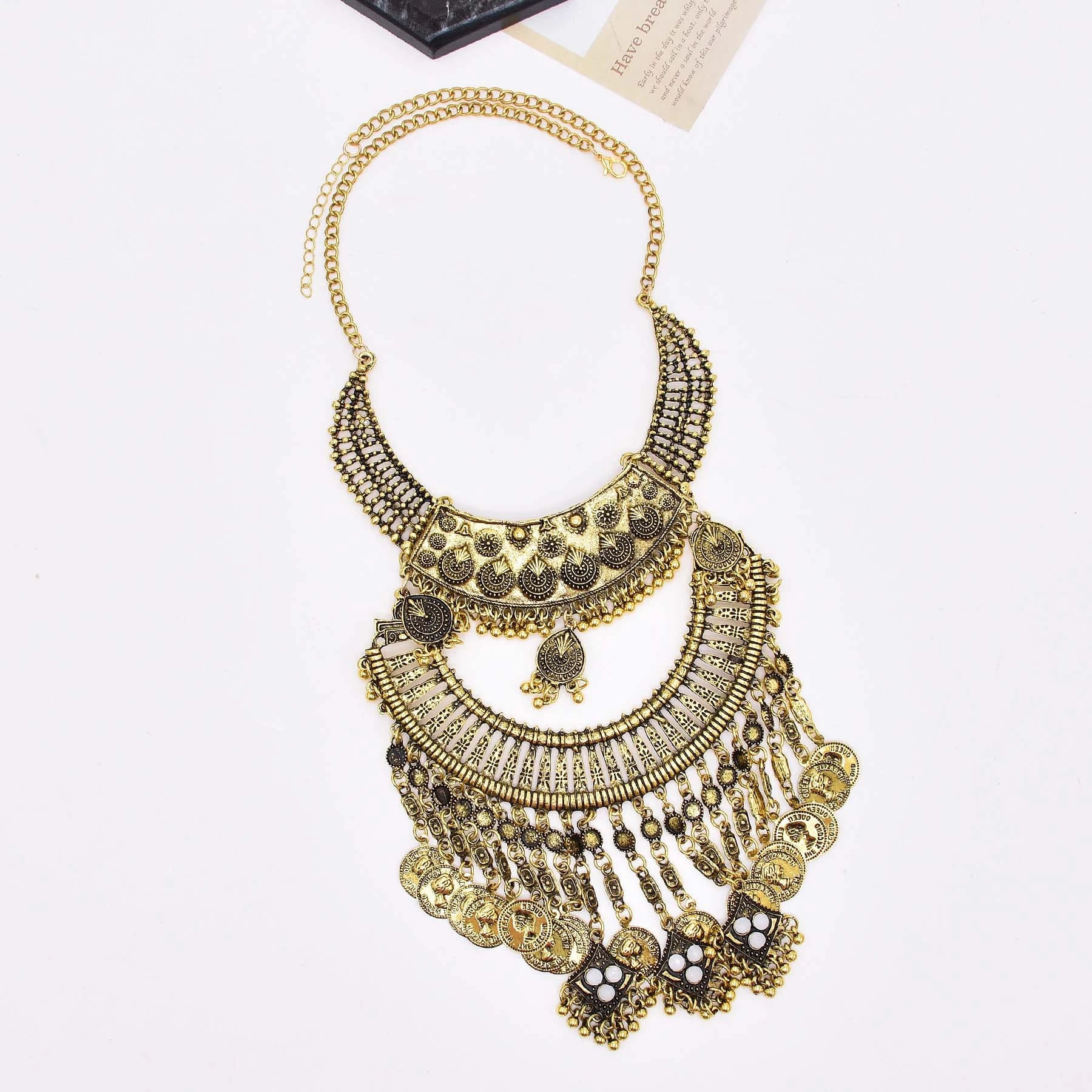 Retro Golden Gypsy Afghan Coin - đánh giá và giá Women Fashion Pakistan