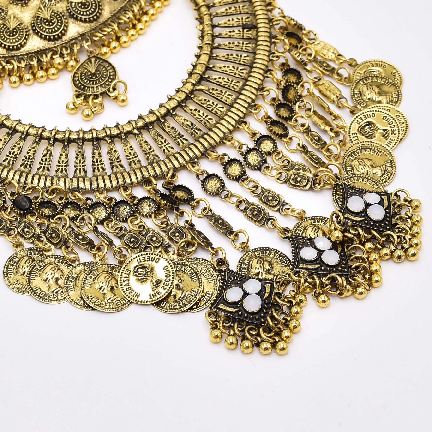Retro Golden Gypsy Afghan Coin - đánh giá và giá Women Fashion Pakistan