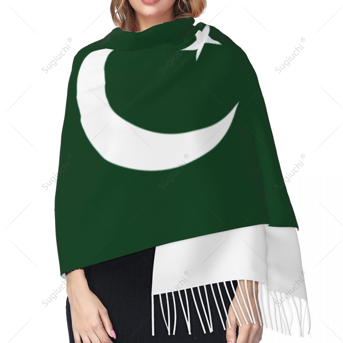 Pakistan Flag Scarf Pashmina W - đánh giá và giá Women Fashion Pakistan