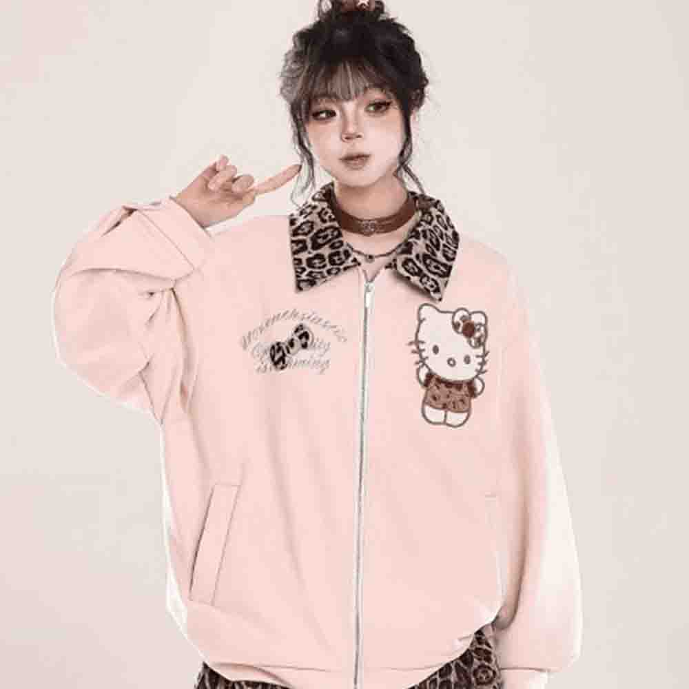Sanrio Hello Kitties Y2K Print - đánh giá và giá Women'S Fashion Jackets