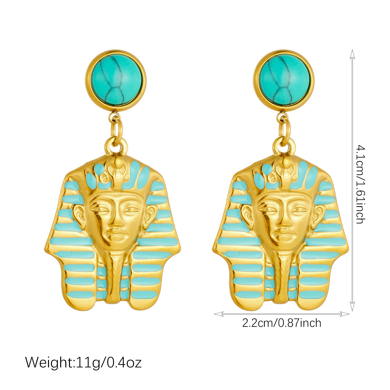 DIEYURO 316L Stainless Steel V - đánh giá và giá Women Fashion Egypt