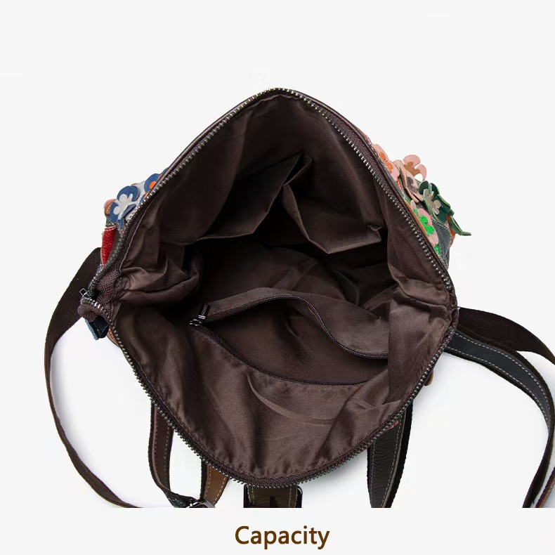 Vintage Women Genuine Leather  - đánh giá và giá Women'S Fashion Backpack