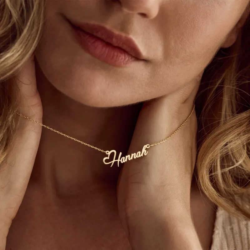 Custom Name Heart Necklace For - đánh giá và giá Xl Women'S Fashion