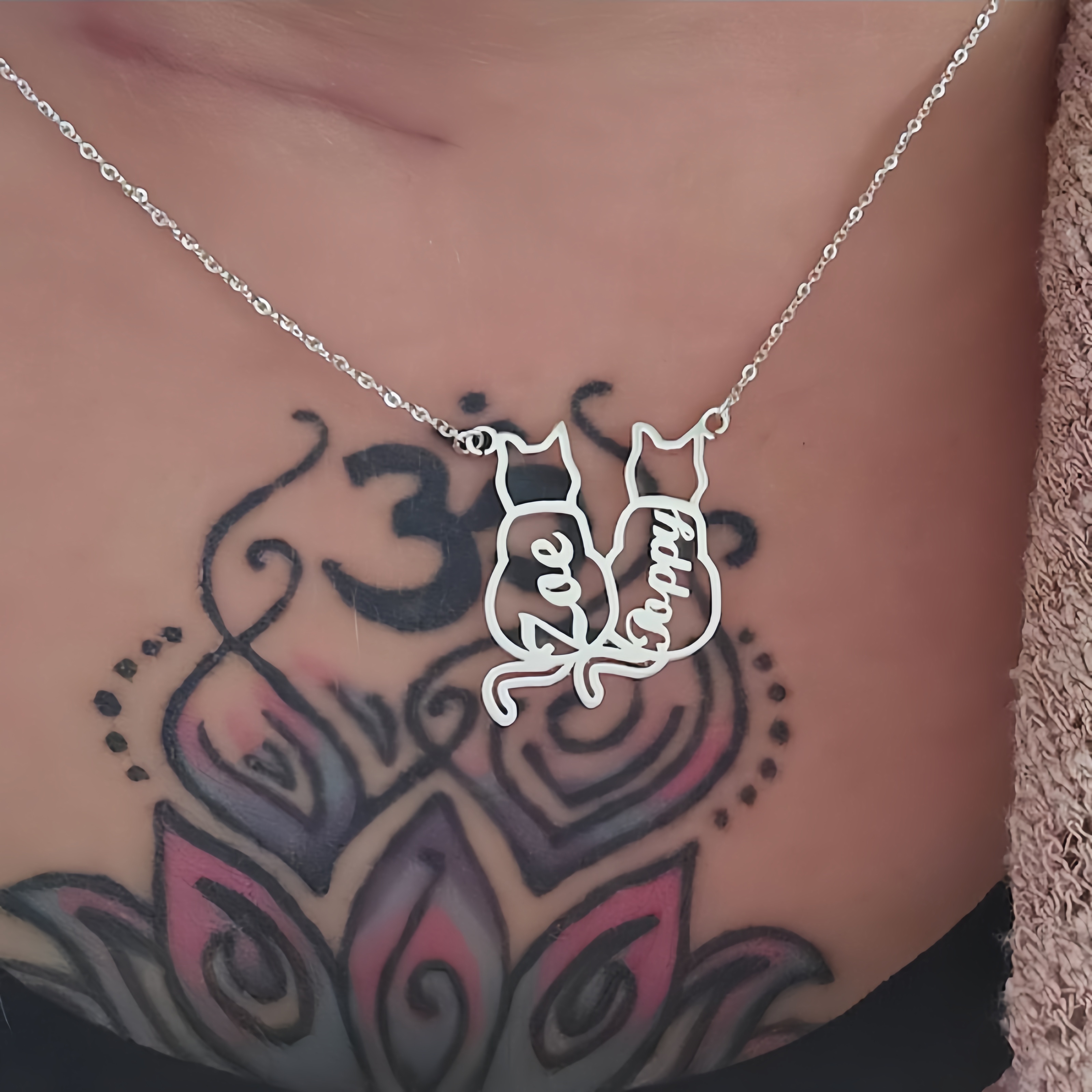 Personalized Cat Name Necklace - đánh giá và giá Xl Women'S Fashion