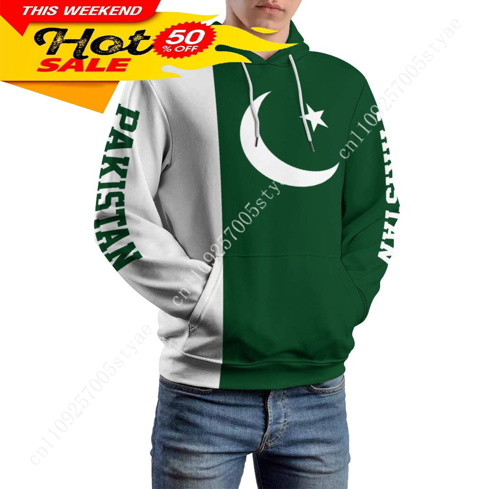 Pakistan Flag Hoodie Men Woman - đánh giá và giá Women Fashion Pakistan