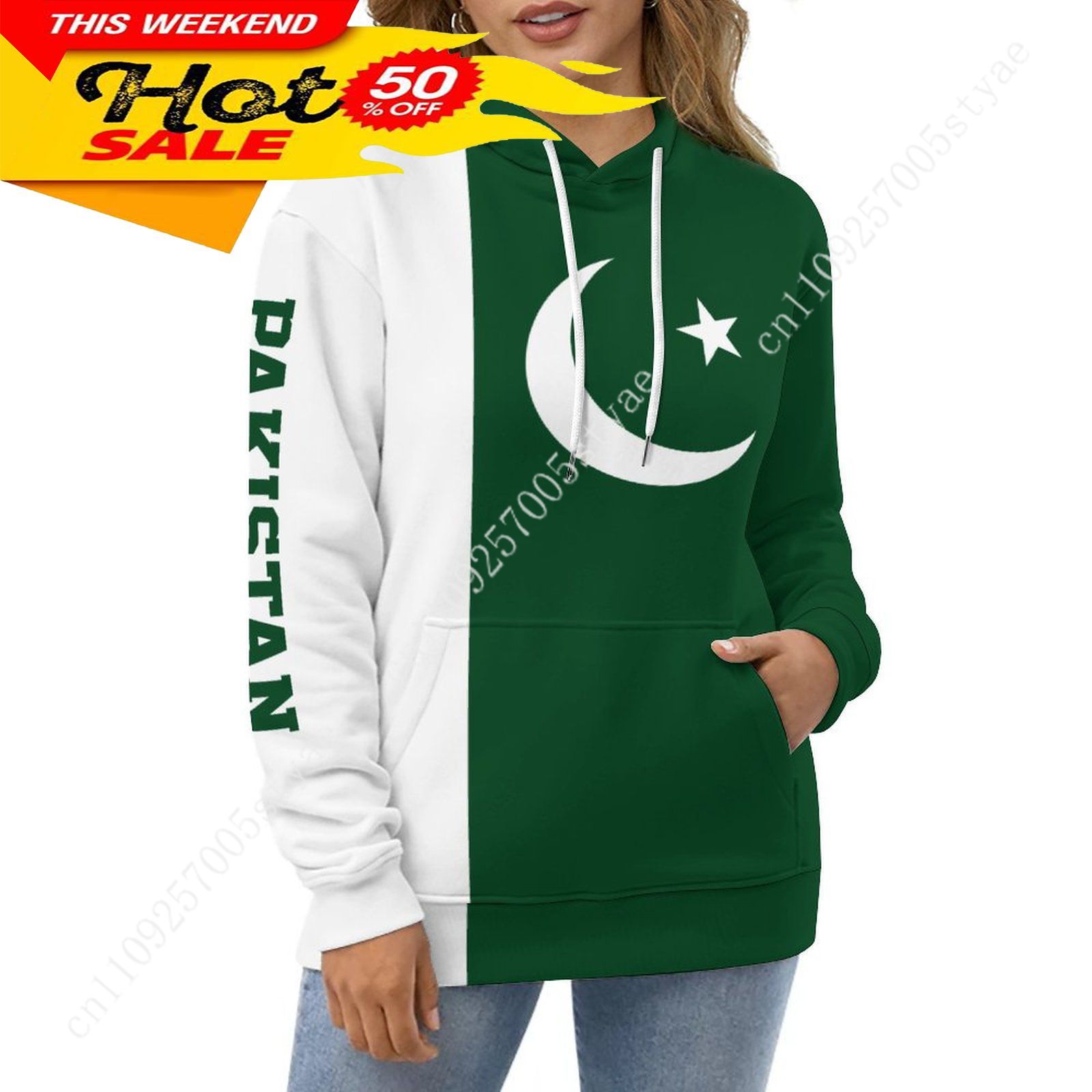 Pakistan Flag Hoodie Men Woman - đánh giá và giá Women Fashion Pakistan