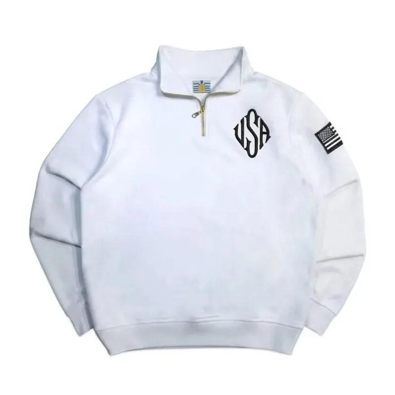 Quarter Zip Sweatshirt Y2K Nav - đánh giá và giá Women'S Fashion Quarter Zip