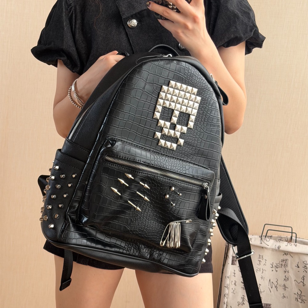 Original Black Crocodile Patte - đánh giá và giá Women'S Fashion Backpack