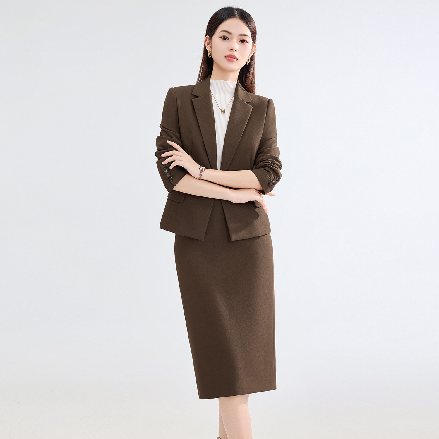 Allingentle Blue Women's Skirt - đánh giá và giá Women'S Fashion Blazer