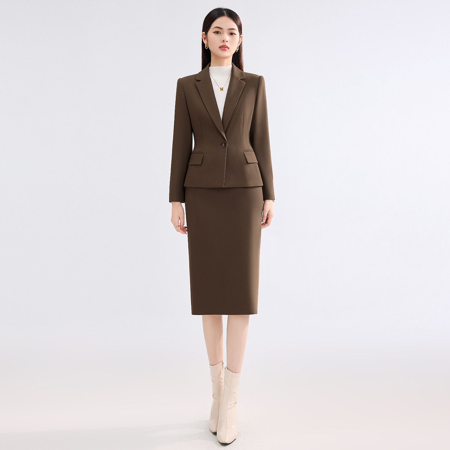 Allingentle Blue Women's Skirt - đánh giá và giá Women'S Fashion Blazer