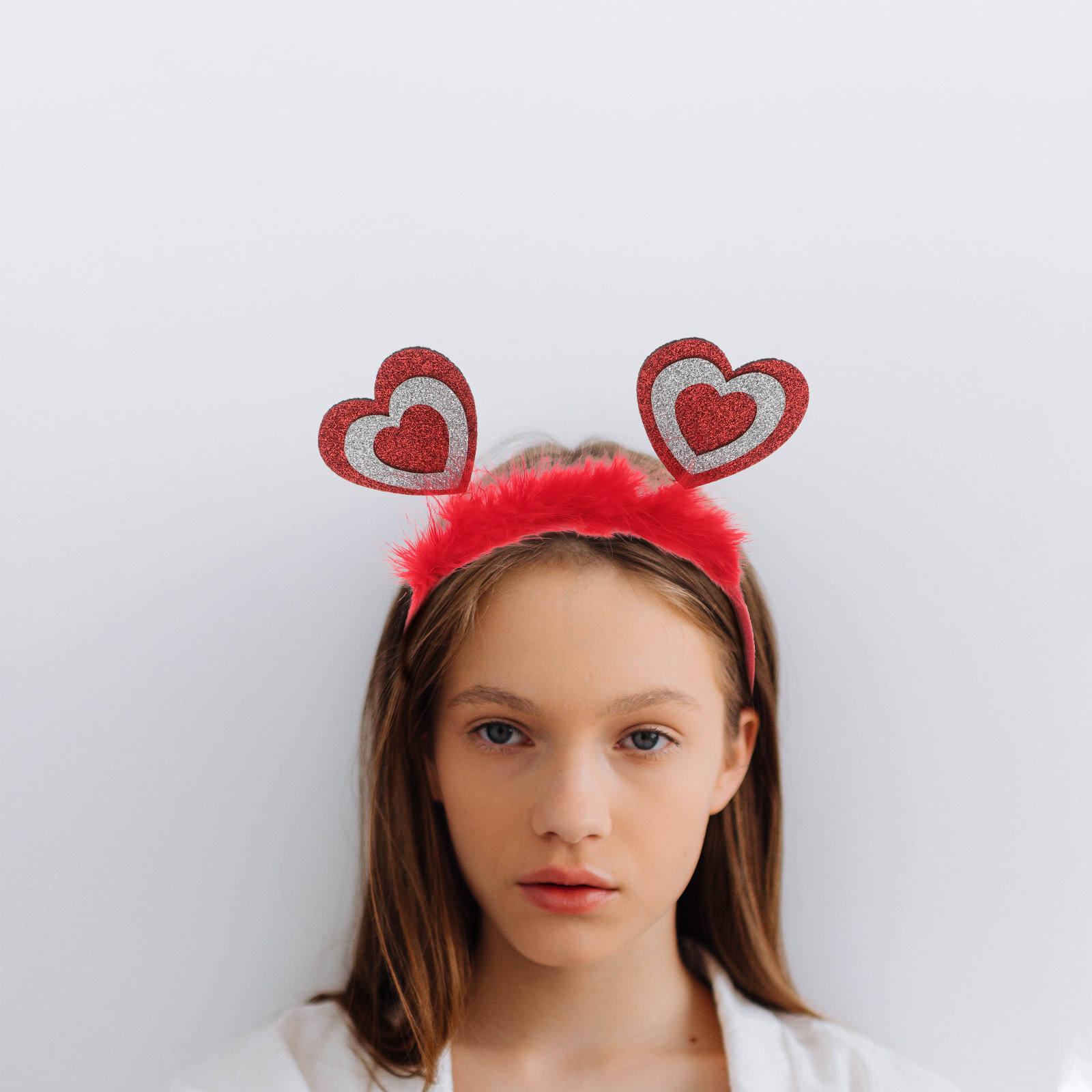 Valentines Heart Headband for  - đánh giá và giá Women Fashion Designer Dresses Photos