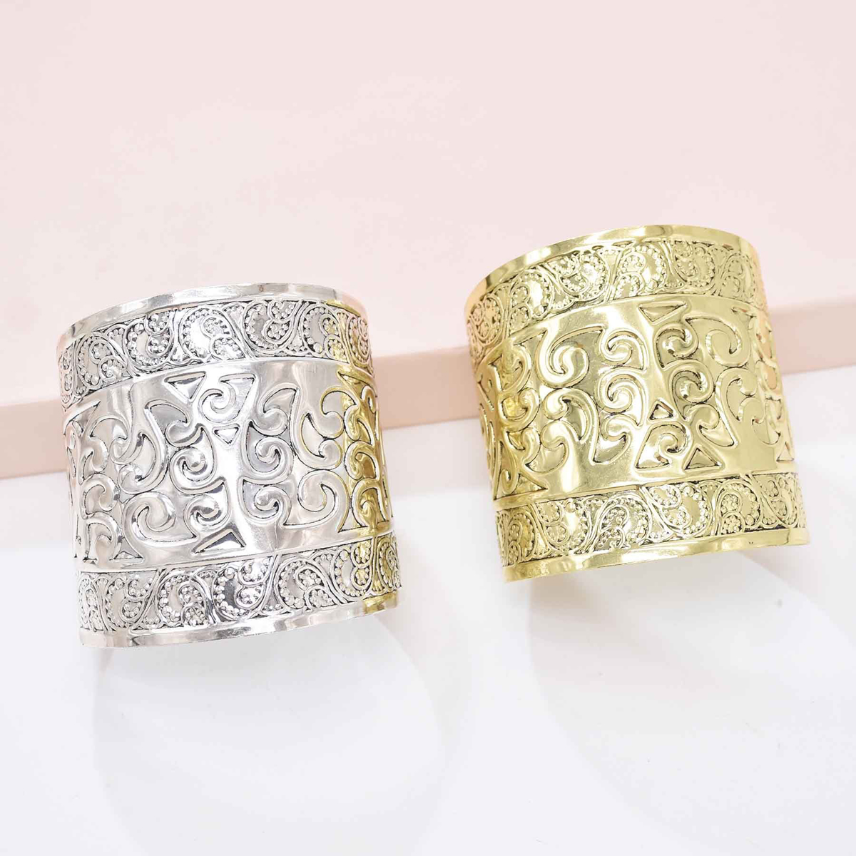 Vintage Alloy Carved Flower Cu - đánh giá và giá Women Fashion Pakistan