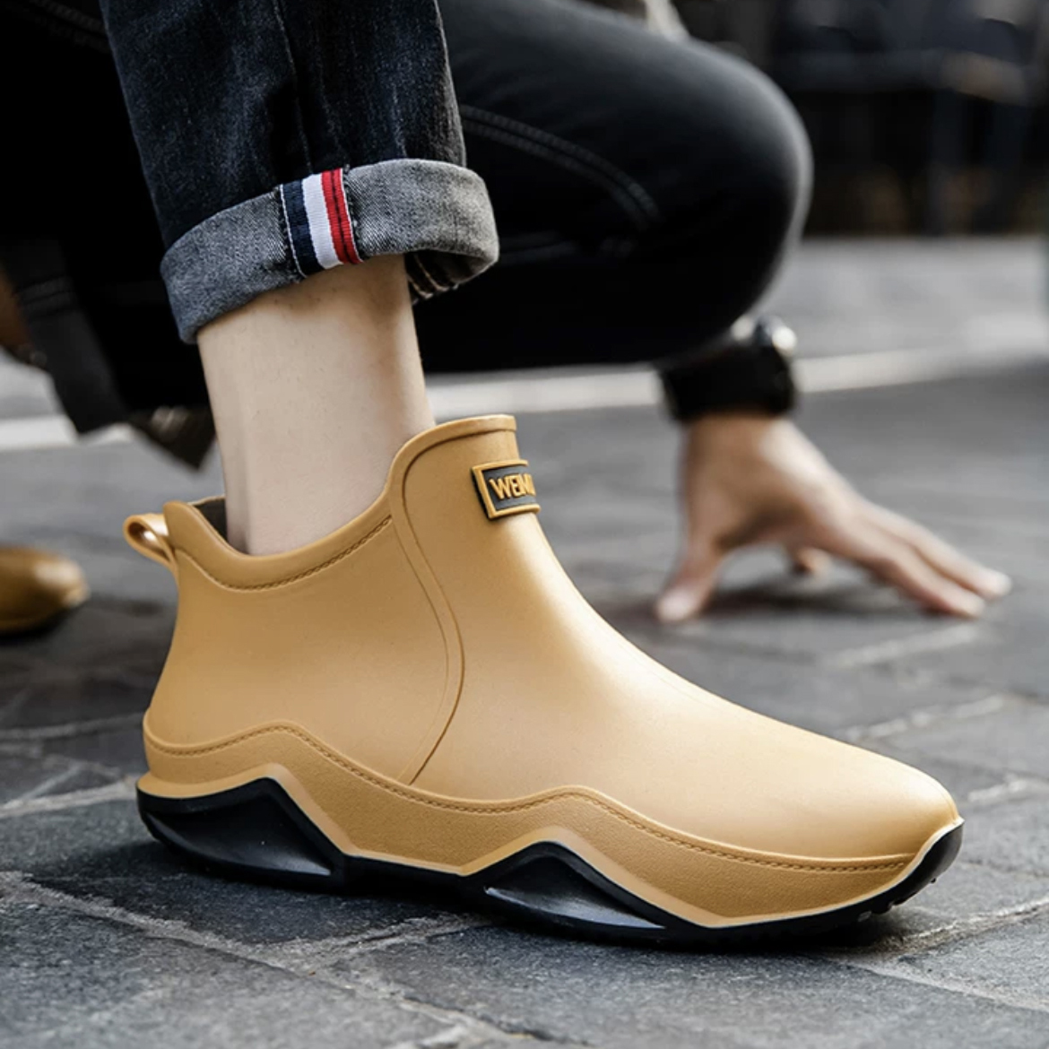 Fashionable Men & Women’s Ankl - đánh giá và giá Women'S Fashion Rain Boots