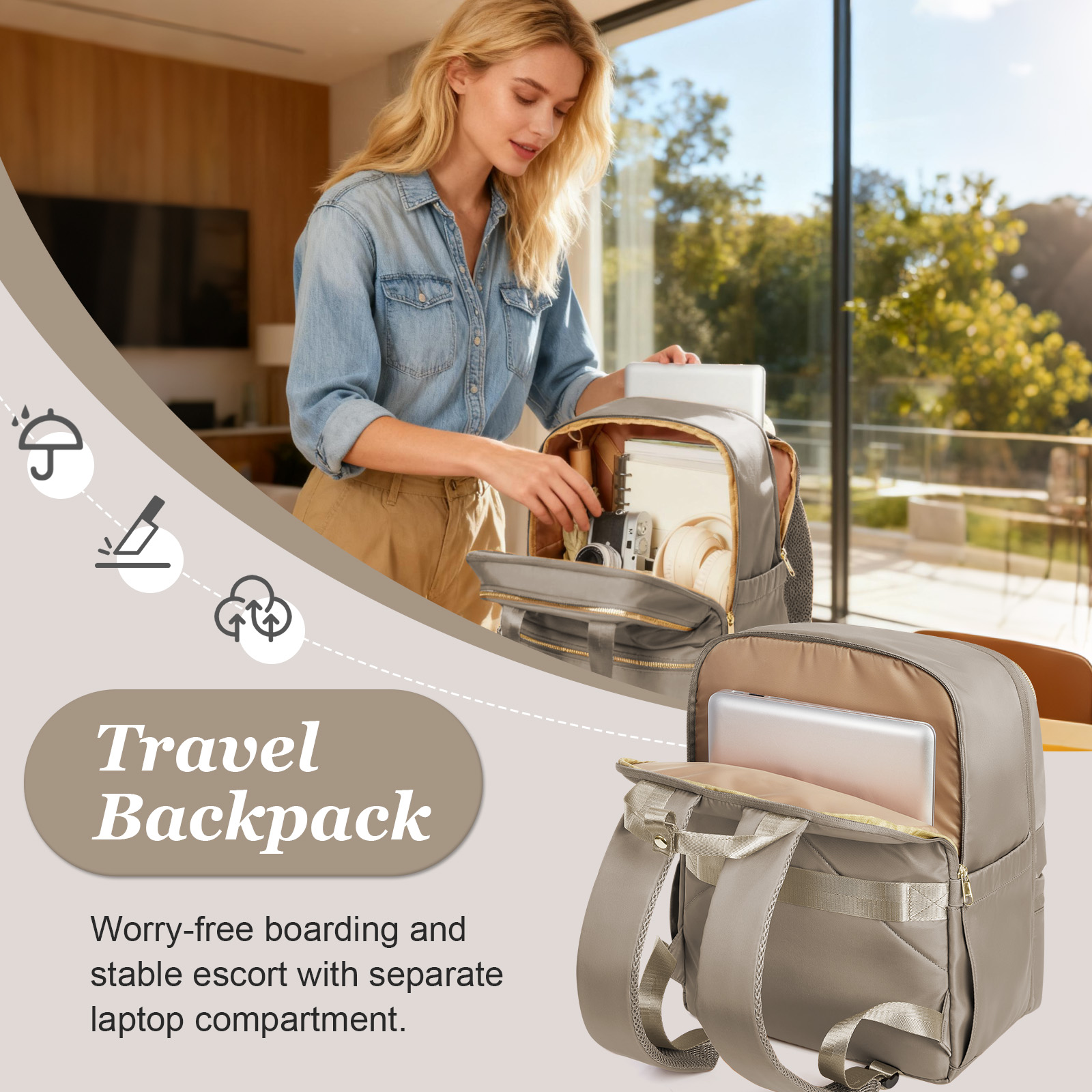 Ryanair 40x30x20 Travel Backpa - đánh giá và giá Women'S Fashion Backpack