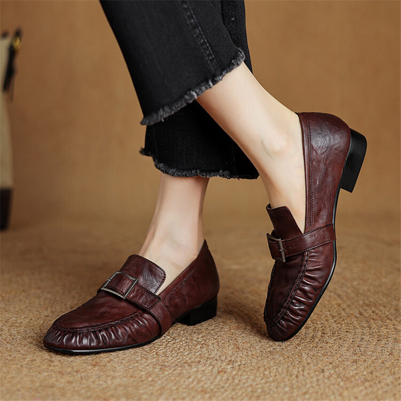 New Autumn Genuine Leather Wom - đánh giá và giá Women'S Fashion Walking Shoes