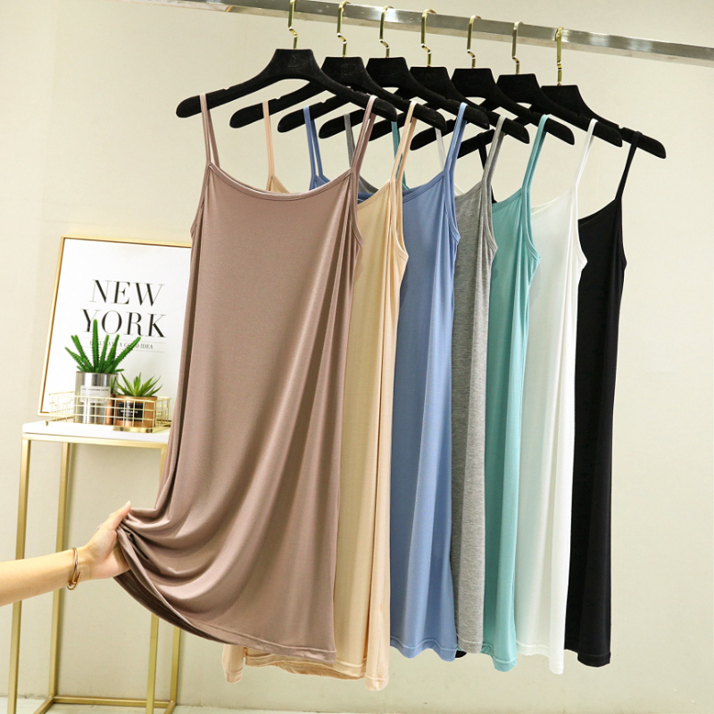 Modal Camisole Vest Dress for  - đánh giá và giá Women Fashion Vest