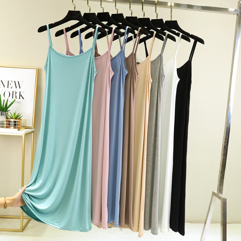 Modal Camisole Vest Dress for  - đánh giá và giá Women Fashion Vest