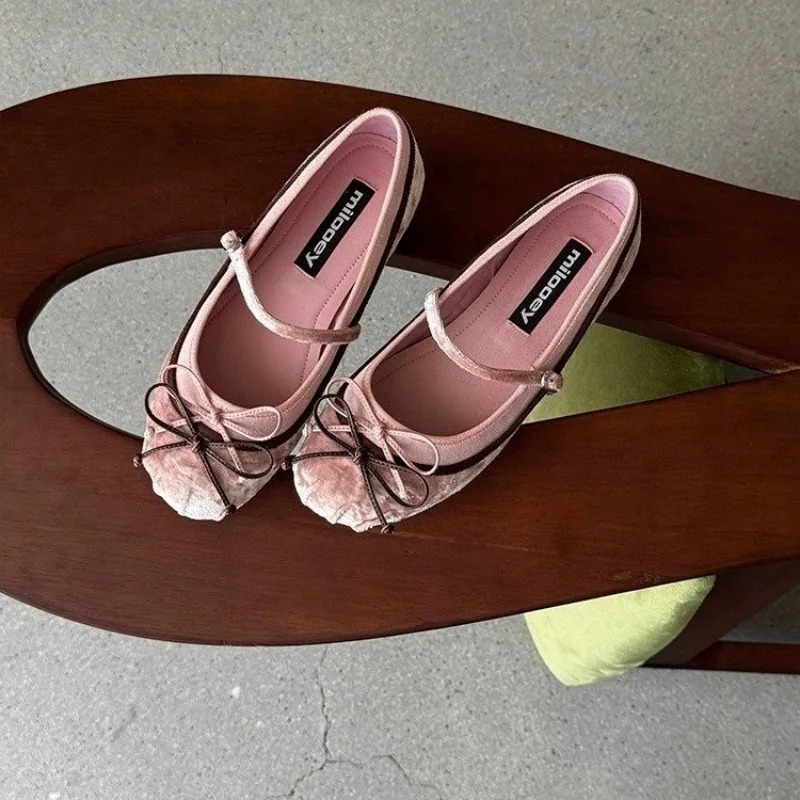2026French Flat Bottomed Rotun - đánh giá và giá Women'S Fashion Walking Shoes