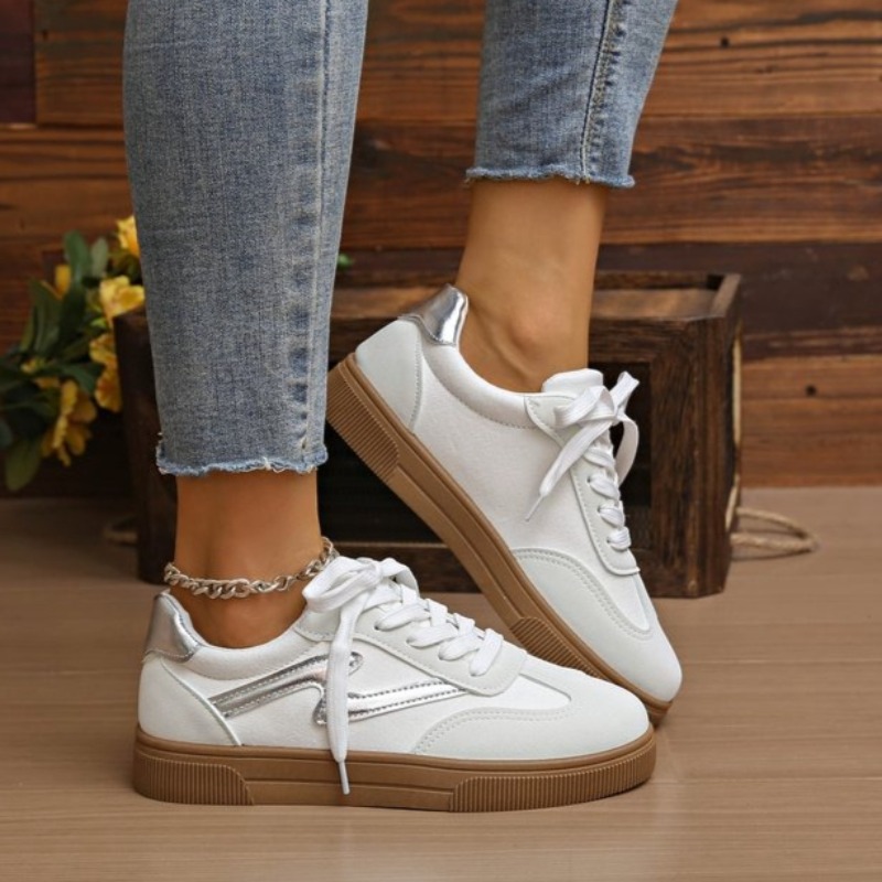 Women Tennis Sneakers Flats La - đánh giá và giá Women'S Fashion Tennis Shoes