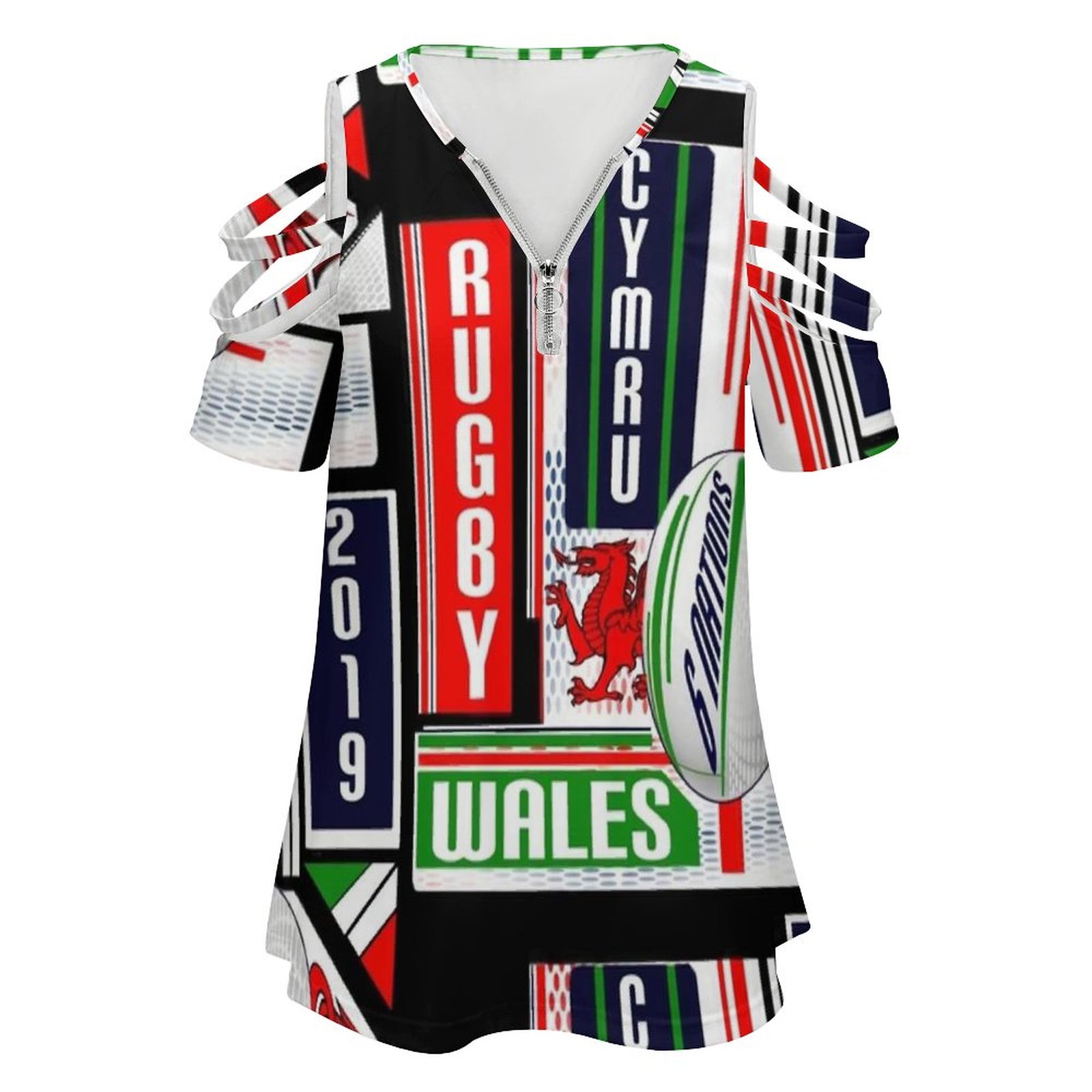 Cymru Welsh Wales Rugby Team D - đánh giá và giá Women'S Fashion Rugby Shirt