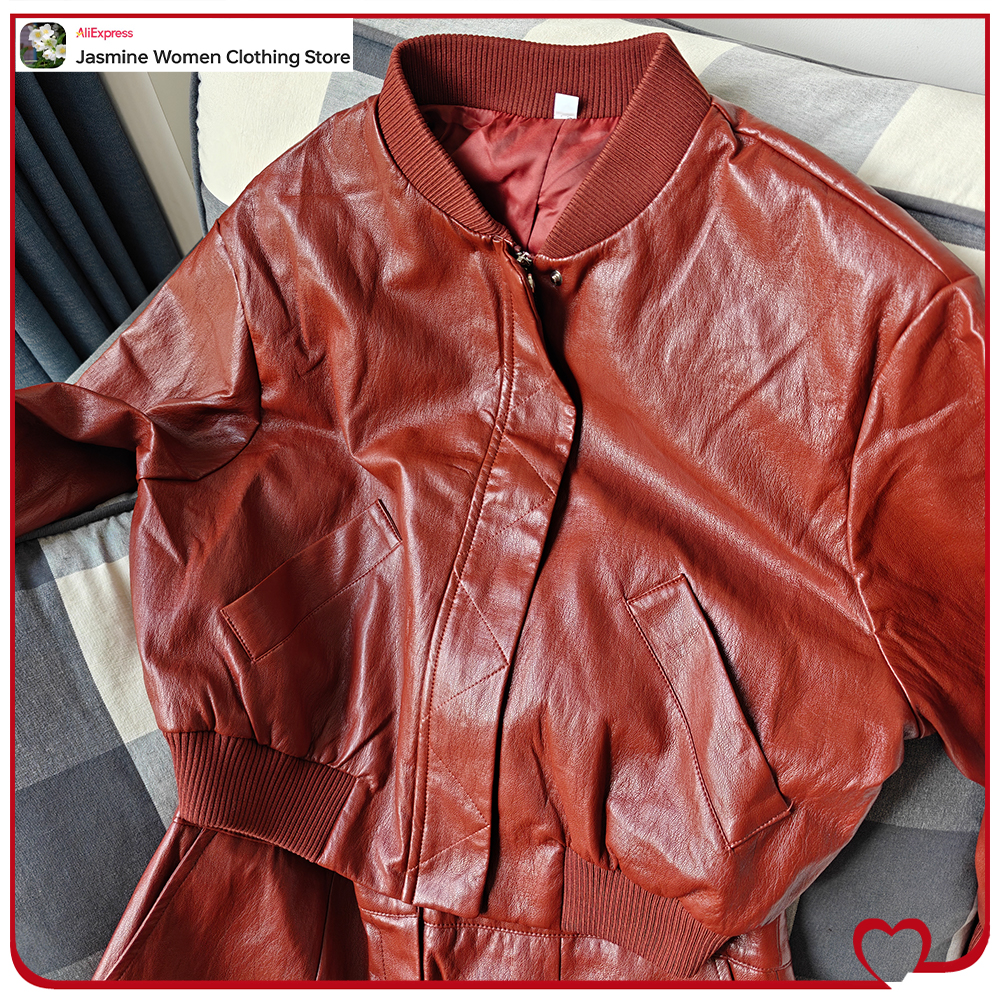 Fashion Women's Faux Leather S - đánh giá và giá Women'S Fashion Quarter Zip