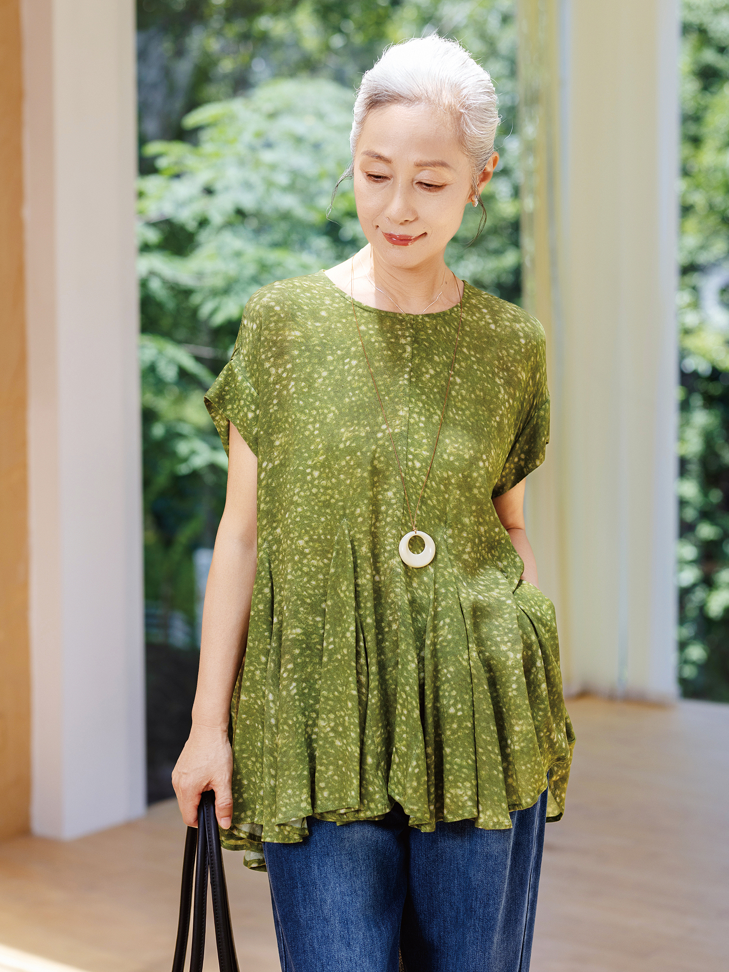 Muzhi Mid-aged Mom Summer Fash - đánh giá và giá Women'S Fashion Of The 50S