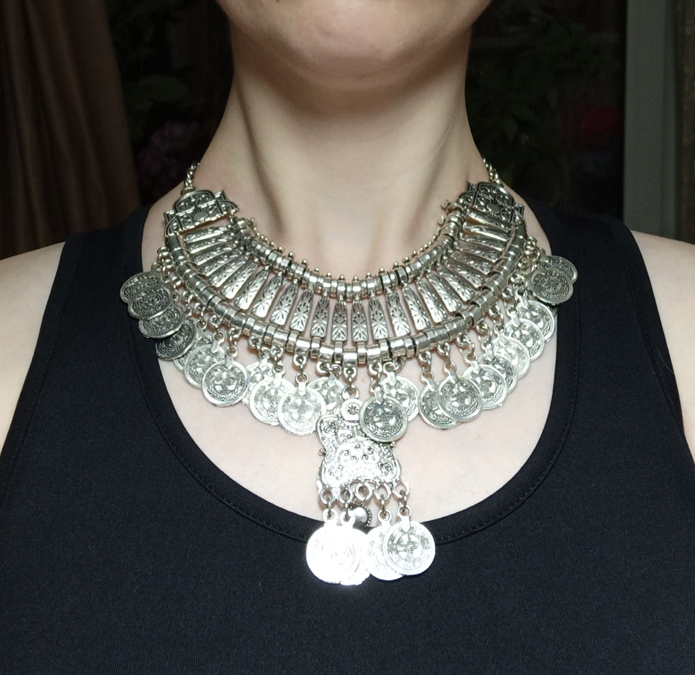 Vintage Bạc Bãi Biển Đồng Tiền - đánh giá và giá Women Fashion Pakistan