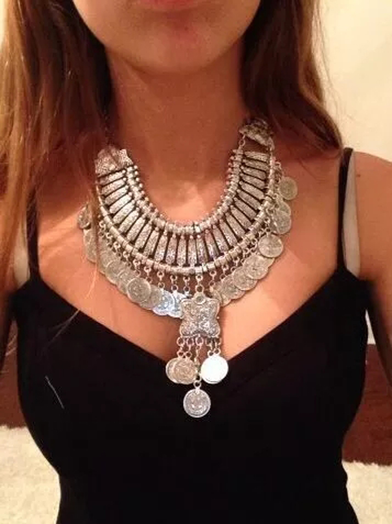 Vintage Bạc Bãi Biển Đồng Tiền - đánh giá và giá Women Fashion Pakistan