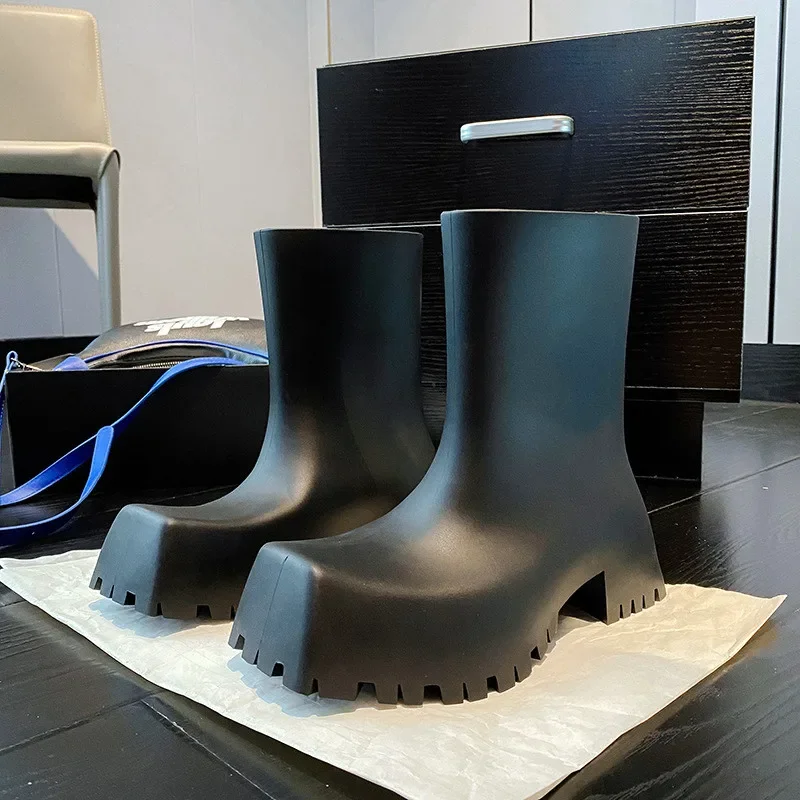 High Quality Soft Leather PU A - đánh giá và giá Women'S Fashion Rain Boots