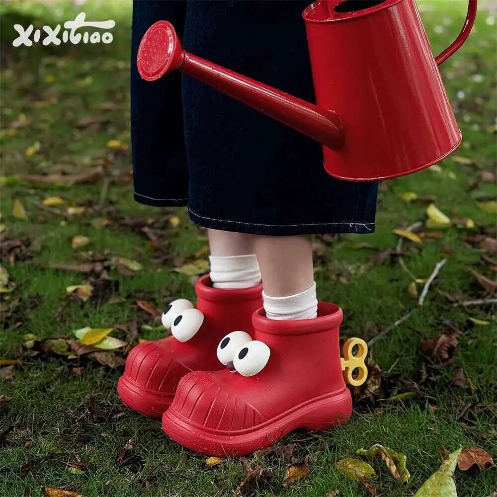 Women Rain Boots Round Toe Big - đánh giá và giá Women'S Fashion Rain Boots