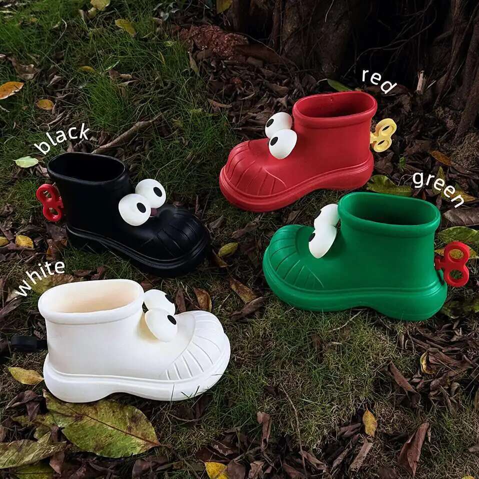 Women Rain Boots Round Toe Big - đánh giá và giá Women'S Fashion Rain Boots
