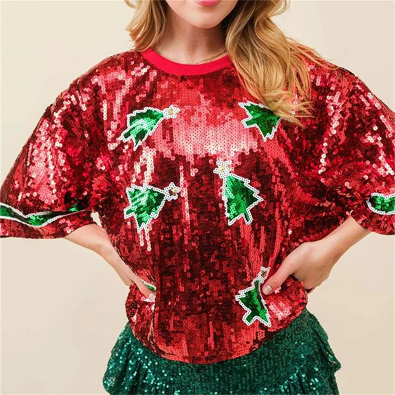 Womens Summer Fashion Sequins  - đánh giá và giá Women'S Fashion Rugby Shirt