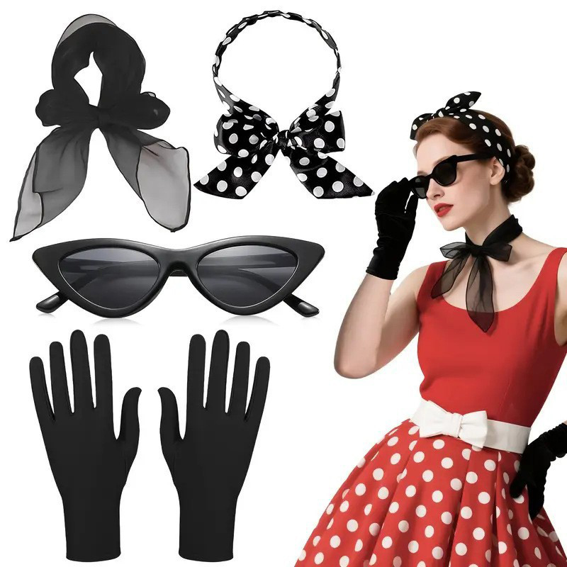 50s Retro Costume Accessories  - đánh giá và giá Women'S Fashion Of The 50S