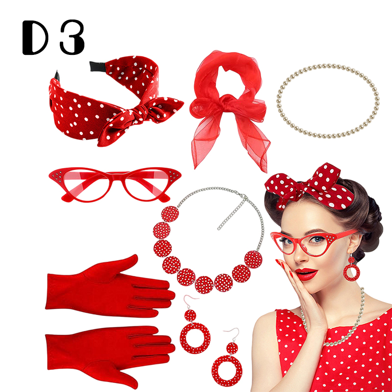 50s Retro Costume Accessories  - đánh giá và giá Women'S Fashion Of The 50S