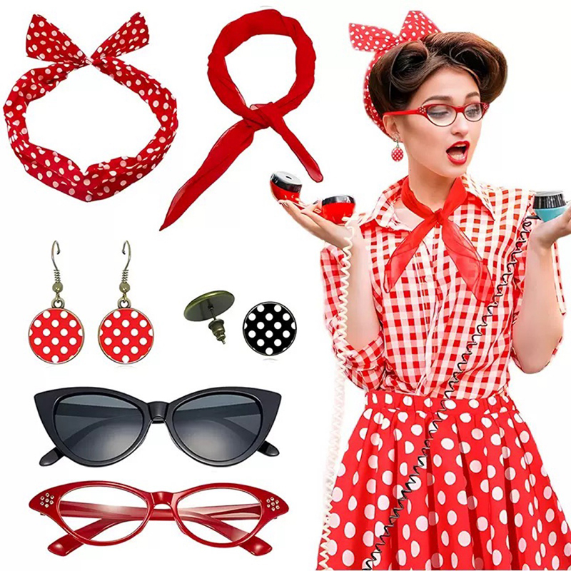 50s Retro Costume Accessories  - đánh giá và giá Women'S Fashion Of The 50S