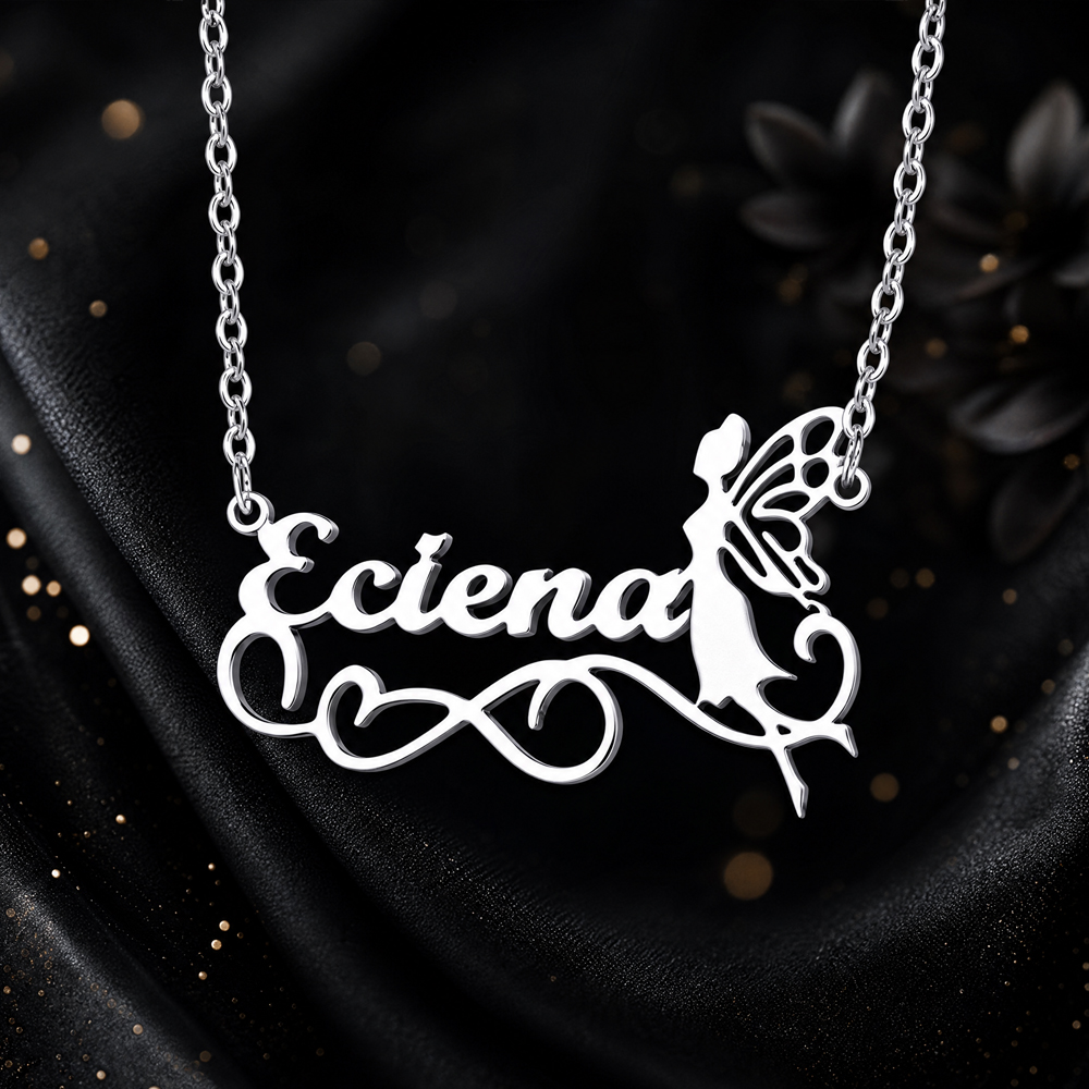 Custom Butterfly Name Necklace - đánh giá và giá Xl Women'S Fashion